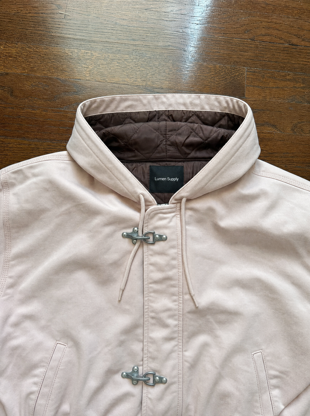 Cherry Blossom Set — Cherry Blossom Jacket — inside collar