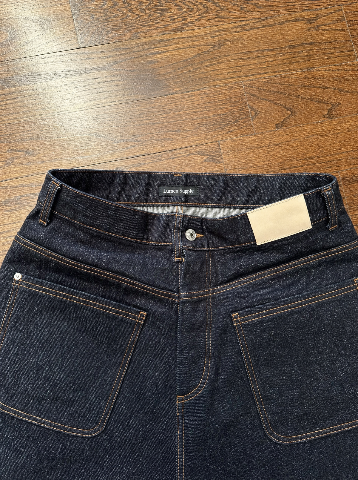 Cherry Blossom Set — Cherry Blossom Jeans — inside waistband
