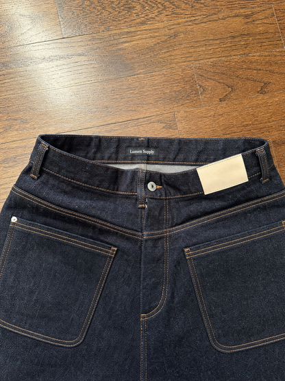 Cherry Blossom Set — Cherry Blossom Jeans — inside waistband