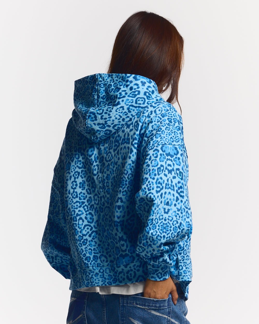 Nocturne Beast Zip Hoodie Blue